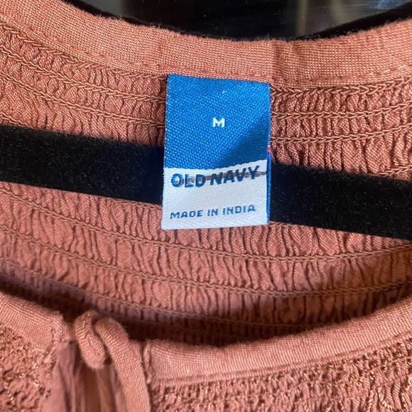 Old Navy Long Sleeve Rust Dress - Picture 2 of 2